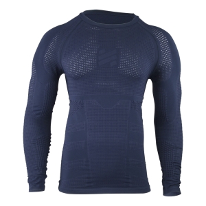 Compressport Raider Compression Shirt Long Sleeve Mann Marineblau