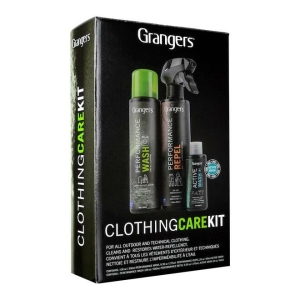 Granger's Clothing Clean & Proof Kit Zwart