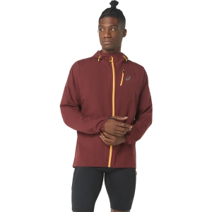 Asics Fujitrail Waterproof Jacket Mannen Rood