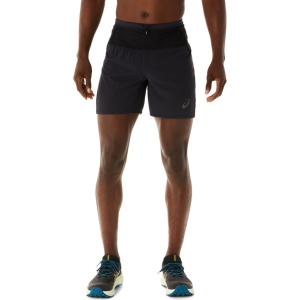 Asics Fujitrail 2in1 Short Mannen Zwart