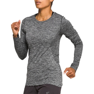 Asics Race Seamless Long Sleeve Vrouw Zwart