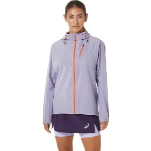 Asics Fujitrail Waterproof Jacket Femme Violet