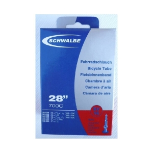 Schwalbe Chambre à Air 700x28-32 B+C Presta 40mm Nero