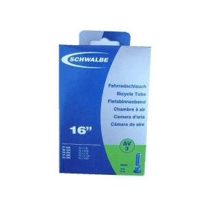 Schwalbe Chambre à Air 16”x1.75-2.50 (47-62) Schrader 40mm Gemischt Blau