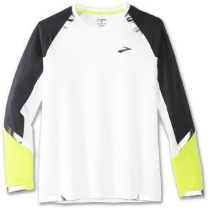 Brooks running Run Visible Long Sleeve Mann Weiß