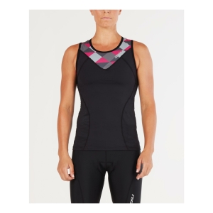 2xu Active Tri Singlet Vrouw Zwart