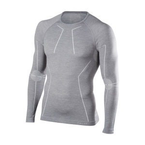 Falke Wool-Tech Long Sleeve Shirt Masculino Cinzento
