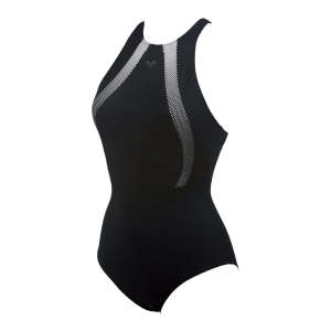 Arena Therese Embrace Back One Piece Femenino Negro