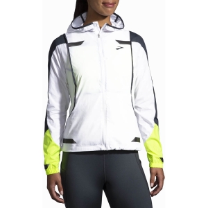 Brooks running Run Visible Convertible Jacket Man White