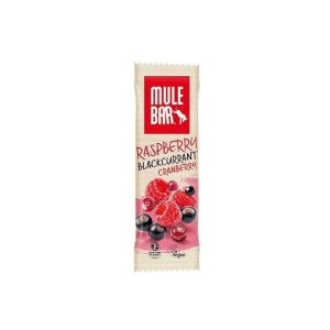Mulebar Barre énergétique Vegan 40g : Cassis Cranberry framboise 