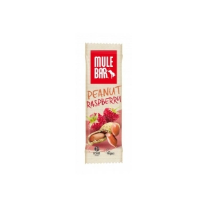 Mulebar Barre énergétique Vegan 40g : Cacahuète Framboise 