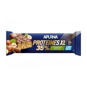 Apurna Barre Hyperprotéinée XL Crunchy Noisette 80g 