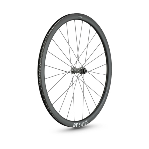 DT Swiss Roue Avant PRC 1400 SPLINE 35mm - Freinage Disque (Centerlock) Noir