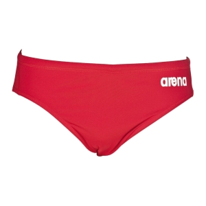 Arena Solid Brief Homme Rouge