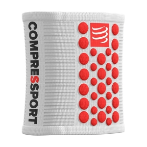 Compressport Sweatbands 3D.Dots Blanc