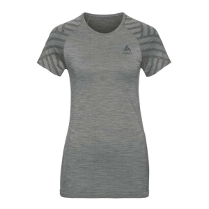Odlo T-Shirt Manches Courtes Kinship Seamless BL Man Grey
