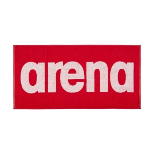 Arena Gym Soft Towel Mixte Rouge