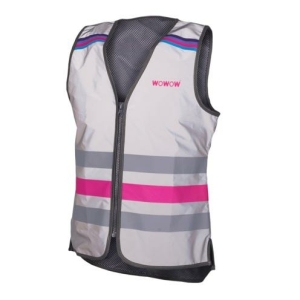 Wowow Gilet réfléchissant Lucy Femme Argent