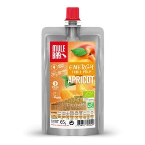 Mulebar Pulpes de fruits bio & Vegan - Abricot - 65 g 