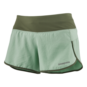 Patagonia Strider Shorts 3 1/2 Inches Femenino Verde