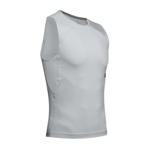 Under Armour Rush Compression Sleeveless Hombre Blanco