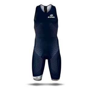 BV Sport 3X100 - Combinaison Triathlon Sans Manche Homme Bleu