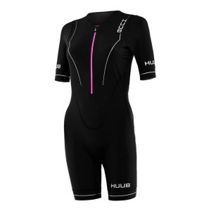 Huub Aura Long Course Tri Suit Vrouw Zwart