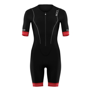 Huub Race Long Course Tri Suit Hombre Negro