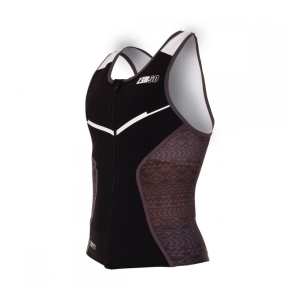 Zerod Racer Top Femenino Negro