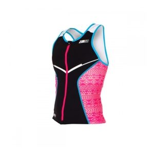 Zerod Racer Top Femenino Negro