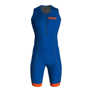 Arena Trisuit ST 2.0 Front Zip Mann Blau
