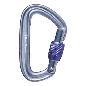 Black Diamond Liteforge Screwgate Carabiner Mixto Morado