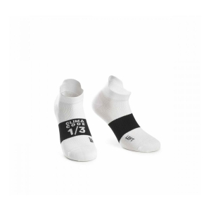 Assos Hot Summer Socks Holy White Mannen Wit