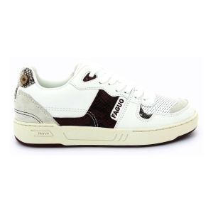 Faguo Ceiba Leather Suede Femenino Blanco