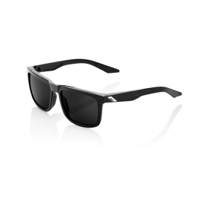 100% BLAKE - Polished Black - Grey PEAKPOLAR Lens Zwart