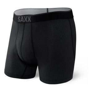 Saxx Quest Boxer Brief Fly Homme Noir