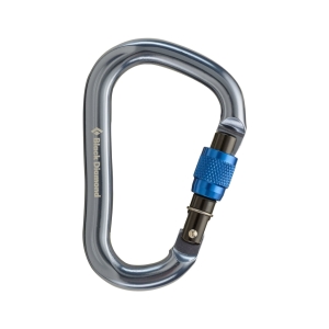 Black Diamond Rocklock Screwgate Carabiner Azul