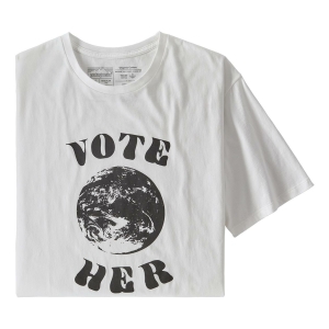 Patagonia Vote Her Organic T-Shirt Mann Weiß