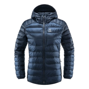 Haglofs Roc Down Hood Vrouw Donkerblauw