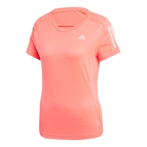 Adidas Own The Run T-Shirt Vrouw Roze