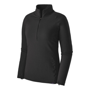 Patagonia Capilene Thermal Weight Zip Neck Frau Schwarz