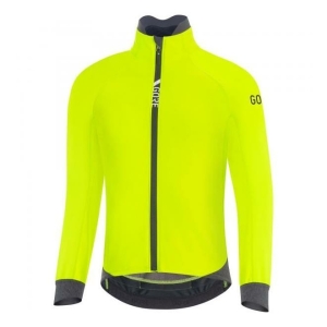 Gore Wear Veste C5 GORE-TEX INFINIUM Thermo Jacket Neon Yellow Homme Jaune fluo