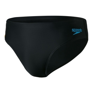 Speedo Placement 7Cm Brief Mann Schwarz