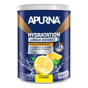 Apurna Boisson Hydratation Longue Distance Citron Pot 500 g Mixte 