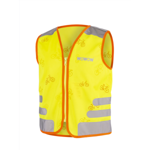 Wowow Gilet réfléchissant enfant Nutty Hombre Amarillo fluorescente