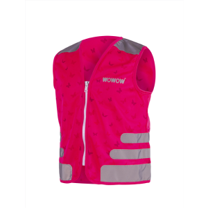 Wowow Gilet réfléchissant enfant Nutty Homme Magenta