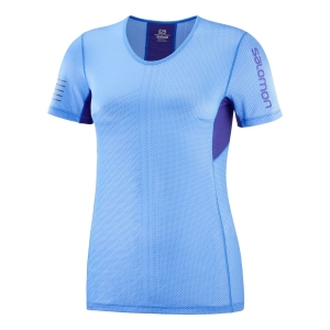 S-Lab Sense T-Shirt Vrouw Blauw