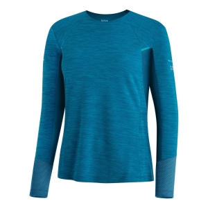 Gore Wear Vivid T-Shirt Long Sleeve Femme Bleu