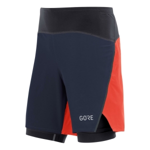Gore wear R7 2In1 Short Homme Bleu nuit