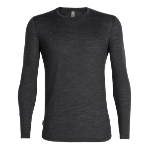 Icebreaker Sphere Long Sleeve Crewe Men Black